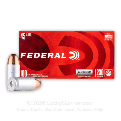 Image 1 of Federal Ammo from Federal Image 1 of Federal .45 ACP (Auto) Ammo
