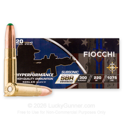 Image 2 of Fiocchi .300 Blackout Ammo