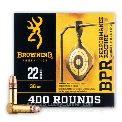 Image 2 of Browning .22 Long Rifle (LR) Ammo