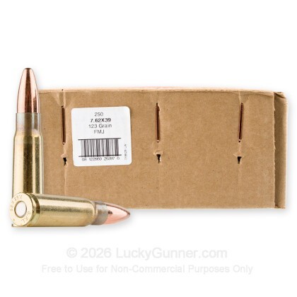Image 2 of American Quality Ammunition 7.62X39 Ammo