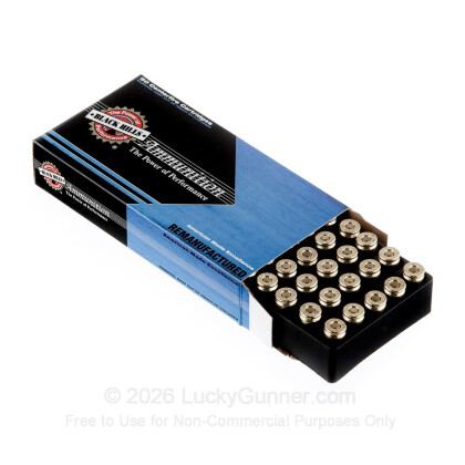 Large image of Premium 40 S&W Ammo For Sale - 180 Grain JHP Ammunition in Stock by Black Hills Remanufactured - 50 Rounds