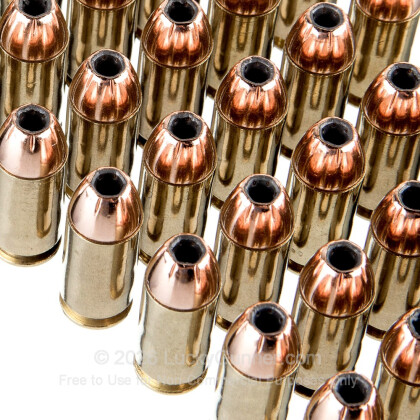 Large image of Premium 40 S&W Ammo For Sale - 180 Grain JHP Ammunition in Stock by Black Hills Remanufactured - 50 Rounds