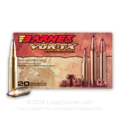 Large image of Premium 300 Winchester Magnum Ammo For Sale - 190 Grain LRX BT Ammunition in Stock by Barnes VOR-TX - 20 Rounds