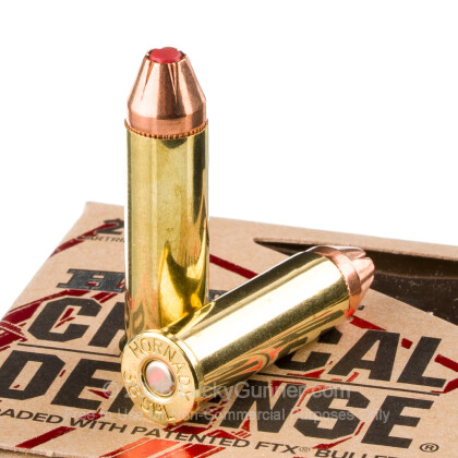 Large image of Bulk 38 Special Defense Ammo For Sale - 110 gr JHP FTX Hornady Ammunition In Stock - 250 Rounds