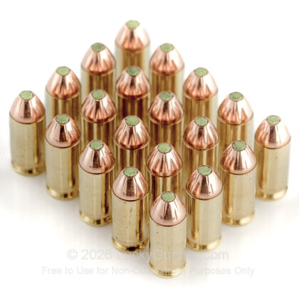 Large image of 40 S&W Zombie Ammo For Sale - 165 gr Jacketed Hollow Point Z-Max Hornady Ammunition In Stock - 20 Rounds