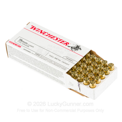 Image 5 of Winchester 9mm Luger (9x19) Ammo