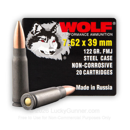 Image 1 of Wolf 7.62X39 Ammo