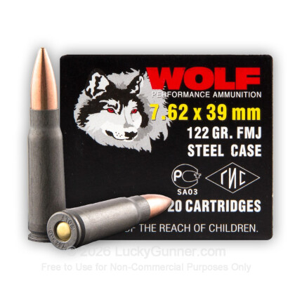 Image 2 of Wolf 7.62X39 Ammo