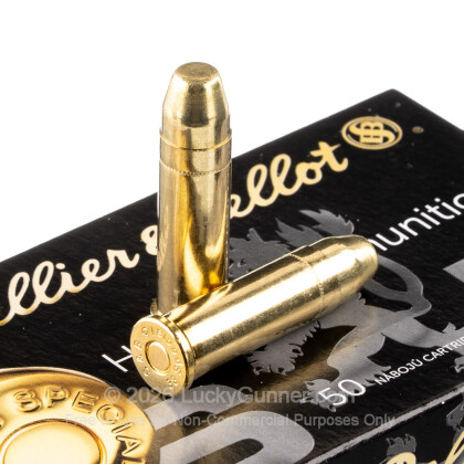 Large image of Bulk 38 Special Ammo For Sale - 158 Grain FMJ Ammunition in Stock by Sellier & Bellot - 1000 Rounds