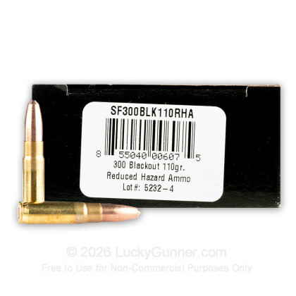 Image 1 of 300 Blackout Ammo from SinterFire Image 1 of SinterFire .300 Blackout Ammo