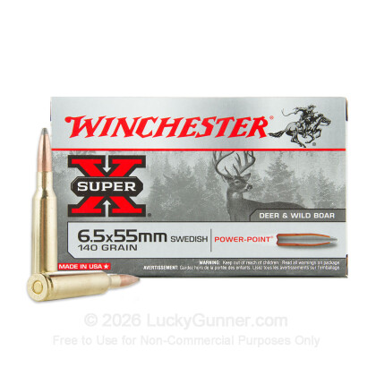 Image 2 of Winchester 6.5x55 Swedish Ammo