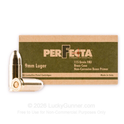 Image 2 of Fiocchi 9mm Luger (9x19) Ammo