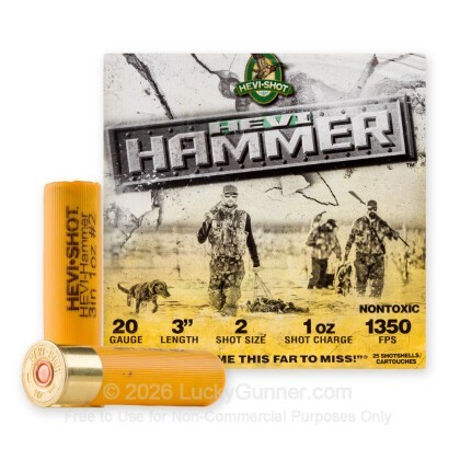 Image 2 of Hevi-Shot 20 Gauge Ammo