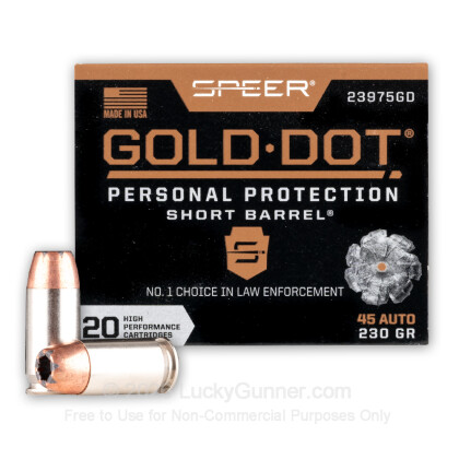 Image 2 of Speer .45 ACP (Auto) Ammo