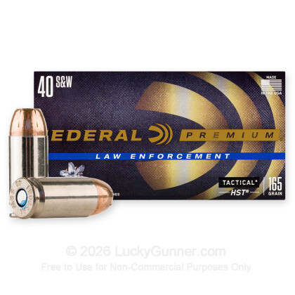 Image 2 of Federal .40 S&W (Smith & Wesson) Ammo