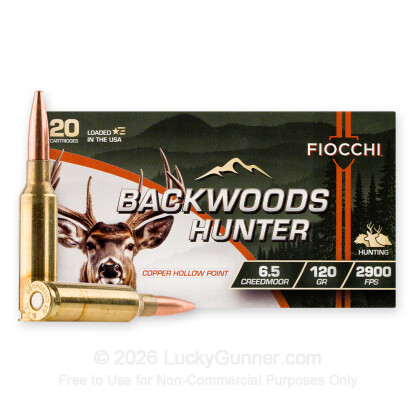 Image 2 of Fiocchi 6.5mm Creedmoor Ammo
