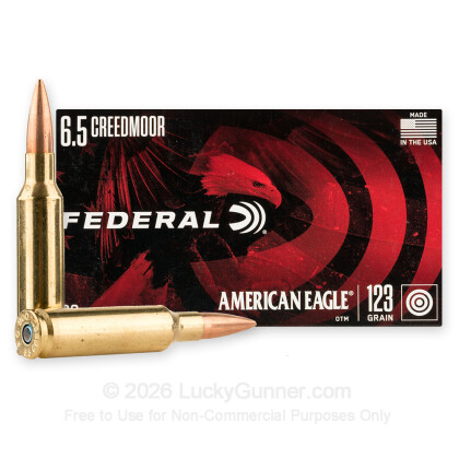 Image 2 of 6.5mm Creedmoor Ammo from Federal Image 2 of Federal 6.5mm Creedmoor Ammo