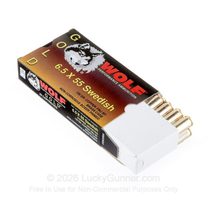 Image 3 of Wolf 6.5x55 Swedish Ammo