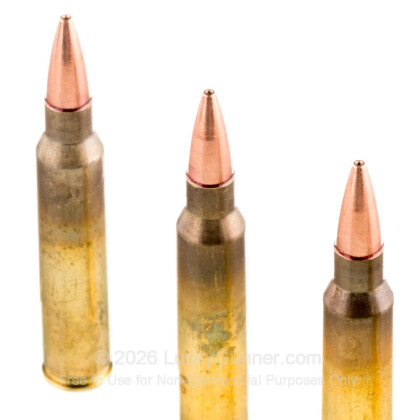 Large image of Premium 5.56 NATO Ammo For Sale - 62 Grain Barnes TSX PT Ammunition in Stock by Black Hills Ammunition - 50 Rounds