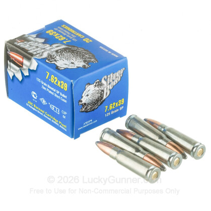 Image 3 of Silver Bear 7.62X39 Ammo