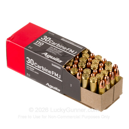 Image 3 of Aguila 30 Carbine Ammo