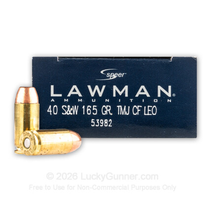 Image 1 of Speer .40 S&W (Smith & Wesson) Ammo