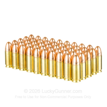 Image 4 of 9mm Ammo from GECO Image 4 of GECO 9mm Luger (9x19) Ammo