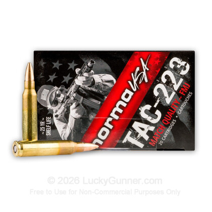 Image 1 of Norma .223 Remington Ammo