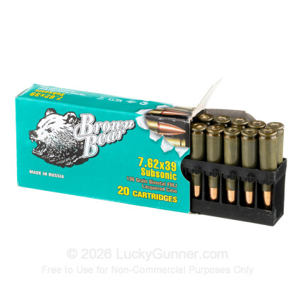 Image 3 of Brown Bear 7.62X39 Ammo