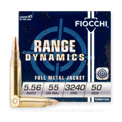 Image 2 of Fiocchi 5.56x45mm Ammo