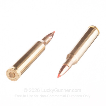 Large image of Premium 25-06 Rem Ammo For Sale - 117 Grain Hornady SST Ammunition in Stock by Black Hills Gold - 20 Rounds