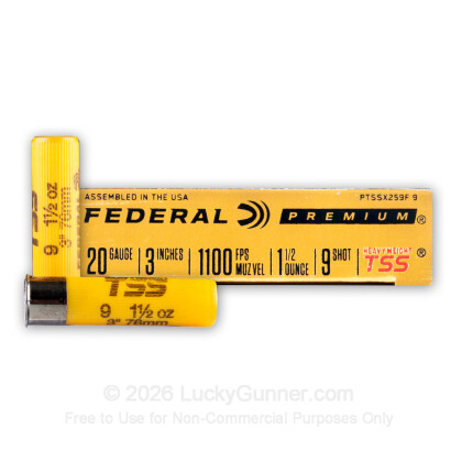 Image 1 of 20 Gauge Ammo Shells from Federal Image 1 of Federal 20 Gauge Ammo