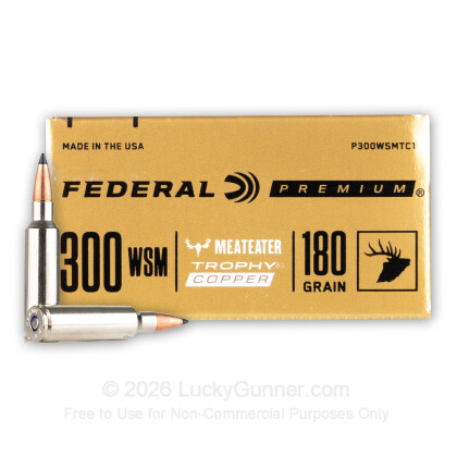 Image 1 of Federal 300 Winchester Short Magnum Ammo
