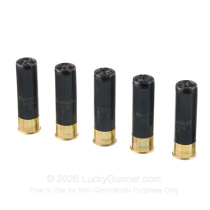 Large image of Premium 10 Gauge Ammo For Sale - 3-1/2” 2oz. #4 Shot Ammunition in Stock by Winchester Double X - 100 Rounds