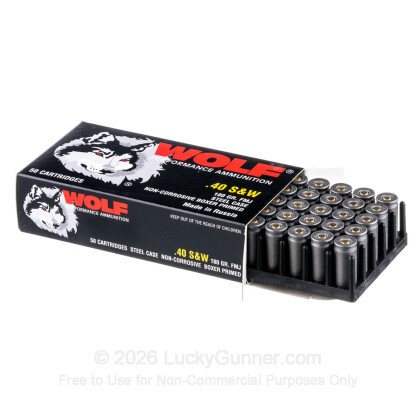 Image 3 of Wolf .40 S&W (Smith & Wesson) Ammo