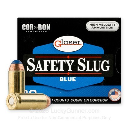 Image 2 of Glaser Safety Slug 10mm Auto Ammo