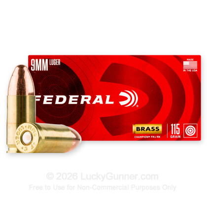Image 2 of Federal 9mm Luger (9x19) Ammo