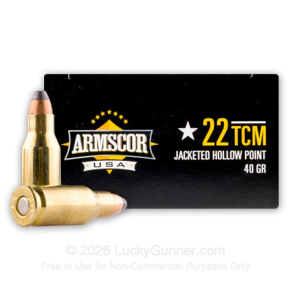 Image 2 of Armscor .22 TCM Ammo