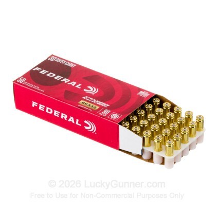 Large image of Federal Champion 30 Super Carry Ammo For Sale - 90gr FMJ - 50 Rounds