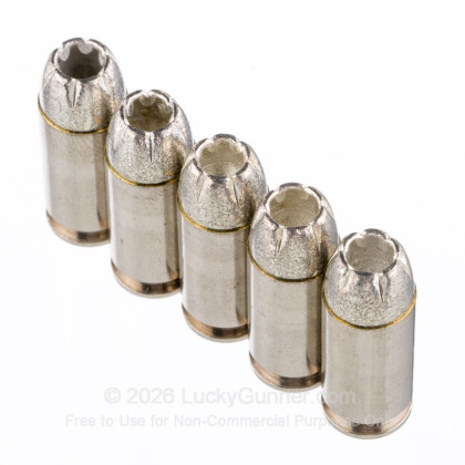 Large image of Premium 40 S&W Defense Ammo For Sale - 130 gr SCHP - Magtech First Defense Justice Ammunition In Stock - 20 Rounds