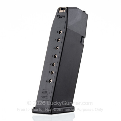 Large image of Factory Glock 10mm G20 10 Round Magazine For Sale - 10 Rounds