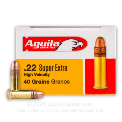 Image 1 of Shop by Popular Brand from Aguila Image 1 of Aguila .22 Long Rifle (LR) Ammo