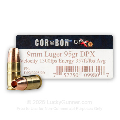 Image 1 of Corbon 9mm Luger (9x19) Ammo