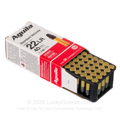 Image 4 of Aguila .22 Long Rifle (LR) Ammo