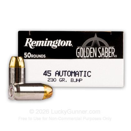 Image 1 of 45 ACP Ammo from Remington Image 1 of Remington .45 ACP (Auto) Ammo