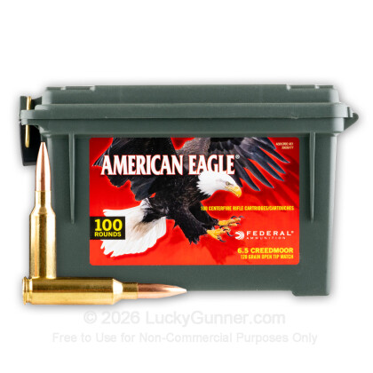 Image 1 of Federal 6.5mm Creedmoor Ammo