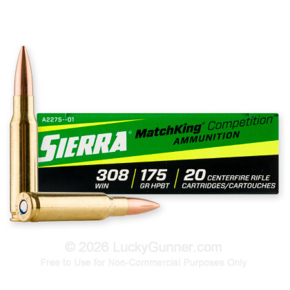 Image 1 of Sierra Bullets .308 (7.62X51) Ammo