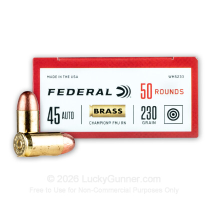 Image 2 of Federal .45 ACP (Auto) Ammo