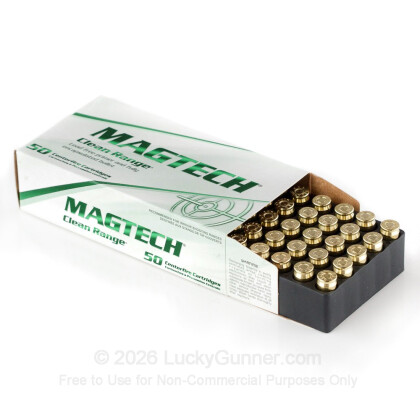 Large image of Cheap Indoor 380 ACP Range Ammo - 955 gr FEB - Magtech Ammunition - 50 Rounds