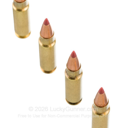 Large image of Premium 5.7x28mm Ammo For Sale - 35 Grain Jacketed Frangible Ammunition in Stock by Fiocchi - 500 Rounds